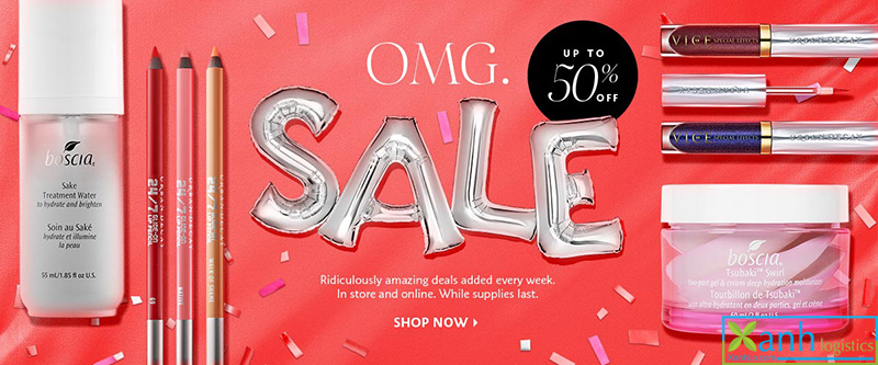 Cập nhật deal mỹ phẩm giảm giá khủng trên Sephora, Amazon,...