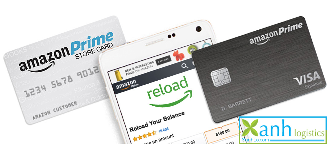 Sử dụng thẻ Amazon Prime Reward Credit Card để mua đồ trên Amazon