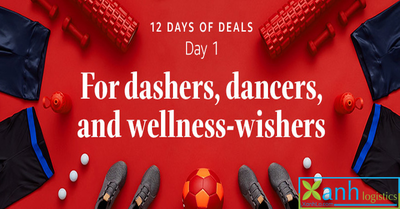 12 days of deals: Mua hàng Mỹ trực tuyến giá rẻ trong 12 ngày cùng Amazon.com (Ngày 1)