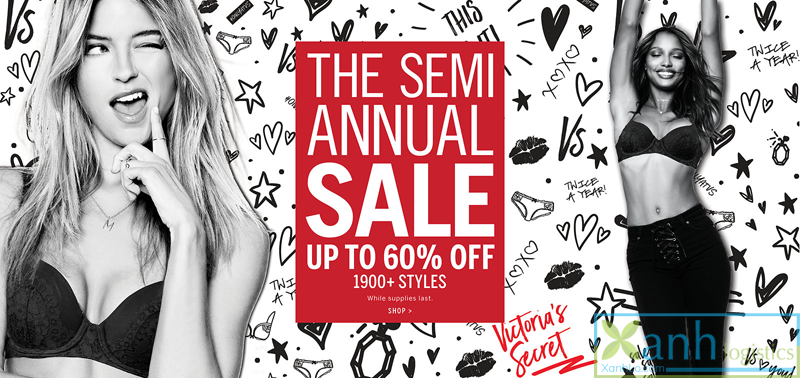Semi-Annual Sale - Sale off tới 60% tại Victoria’s Secret đã bắt đầu