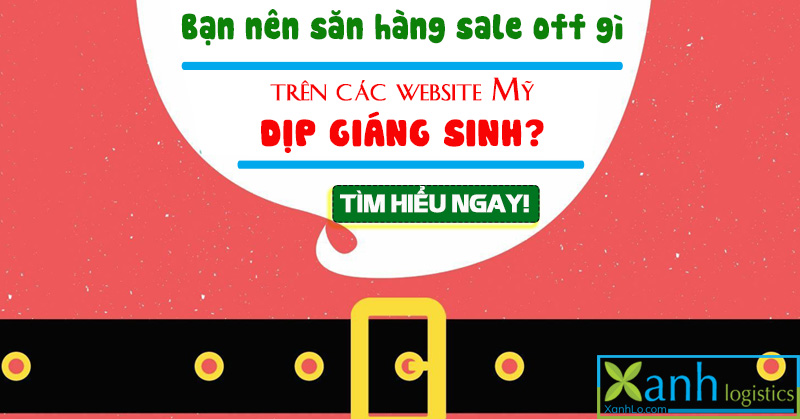 Bạn nên săn hàng sale off gì trên các website Mỹ dịp Giáng Sinh?