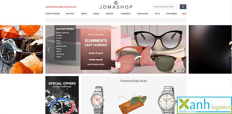 Top 4: Jomashop.com - Trang website mua đồng hồ thương hiệu giá ưu đãi nhất tại Mỹ
